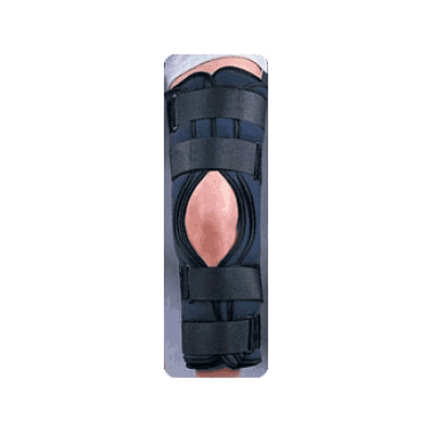 Immobilizer, Knee, 20", Tri-panel, Universal