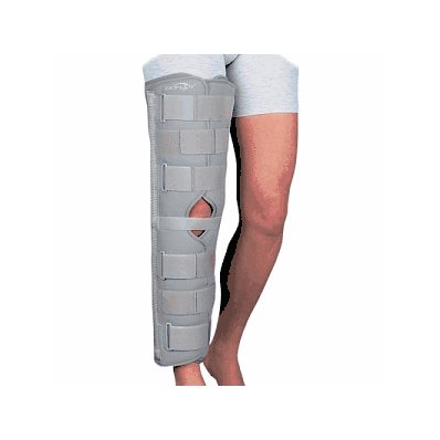 Immobilizer Knee Universal Tripanel 24in