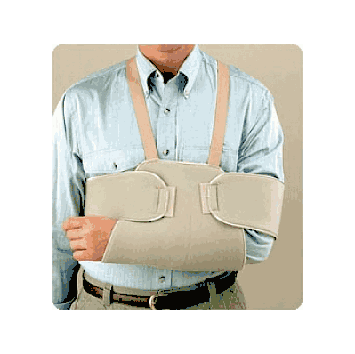Immobilizer, Shoulder, Med, Fast-wrap, 5x40