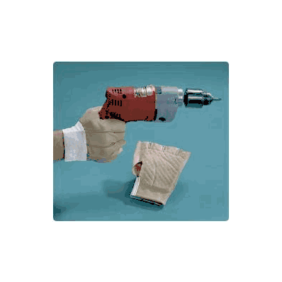 Impact Glove Rolyan Workhard Large Tan Righ