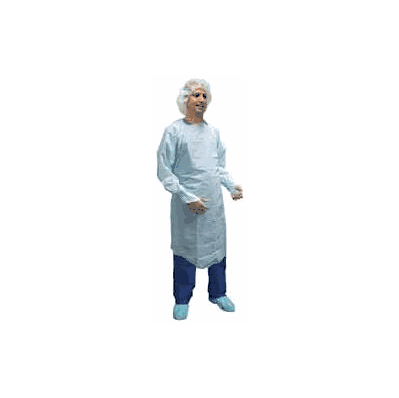 Impervious Gown, Size X-LARGE, Thumb Loop Cuff