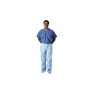 Impervious Pants Large Blue Unisex - Pants, I