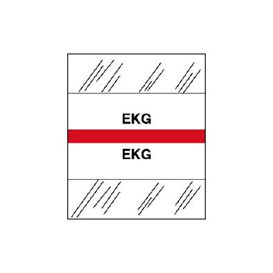 Index Tab 1 1/4 Inch Ekg - Index Tab Ekg (100