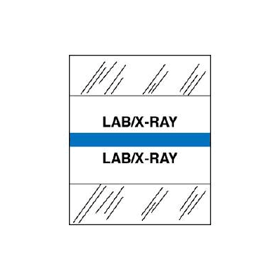 Index Tab 1 1/4 Inch X-ray - Index Tab Lab/Xr