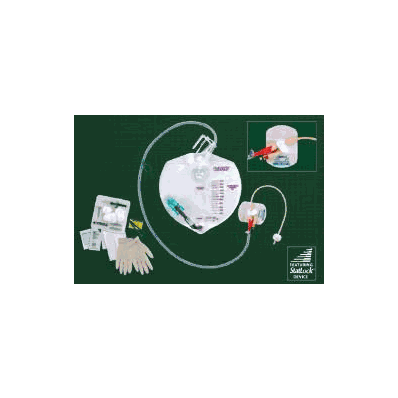 Indwelling Catheter Tray, 16 Fr, 5 cc Balloon Foley Drain Bag
