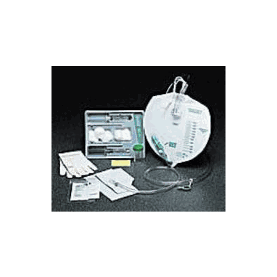 Indwelling Catheter Tray, 2 Liter Drain Bag