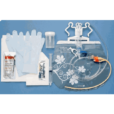 Indwelling Catheter Tray, 2000 mL Collection Bag, 16 Fr.