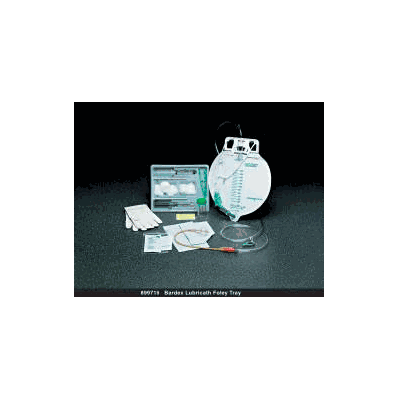 Indwelling Catheter Tray Bardex Lubricath C