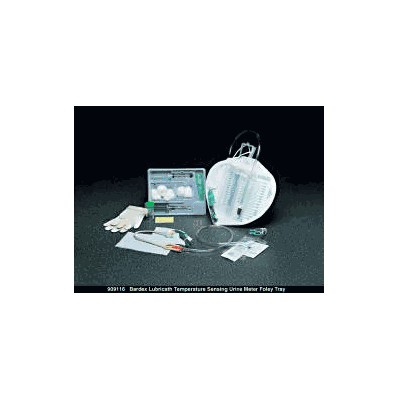Indwelling Catheter Tray Bardex Temperature-