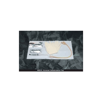 Indwelling Catheter Tray Bardia Foley 18 Fr.