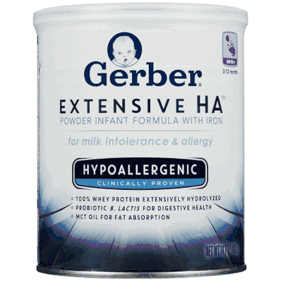 Infant Formula, 14.1 oz. Can Powder, for milk intolerance and allergy