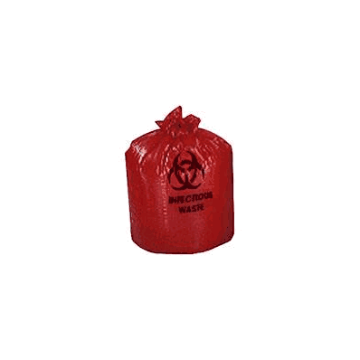 Infectious Waste Bag 24 X 24 Inch - Bag, Red