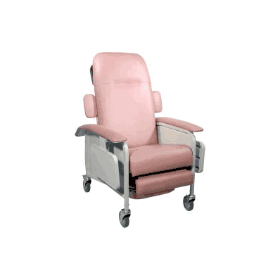 Infinite Position Recliner Jade Vinyl Upholst