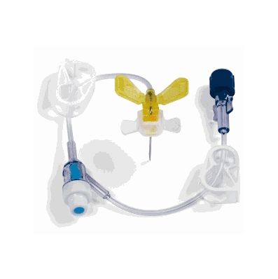 Infusion Set, 20 ga x 0.50" with Y-Injection Site and Needleless Injection Cap