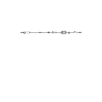 Infusion Set, 20drp 2 Split Septum Ports (20/