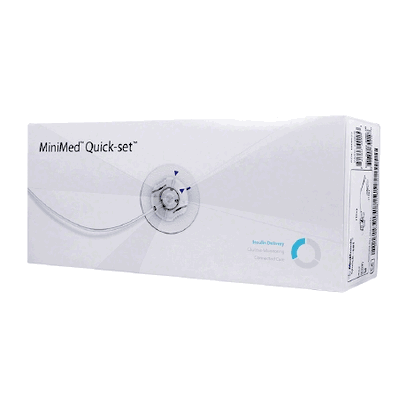 Infusion Set, 25 ga x 9 mm, 23" Tubing, Without Wings