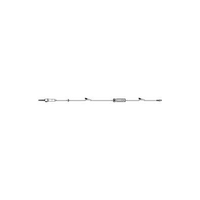 Infusion Set, Check Valve, (2) Needle-Free 83" and 9"