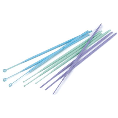 Inoculating Needle, Integrated Handle, Color: Violet