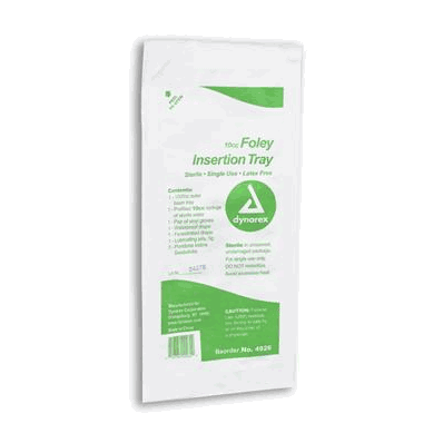 Insertion Tray Foley Without Catheter - Inser