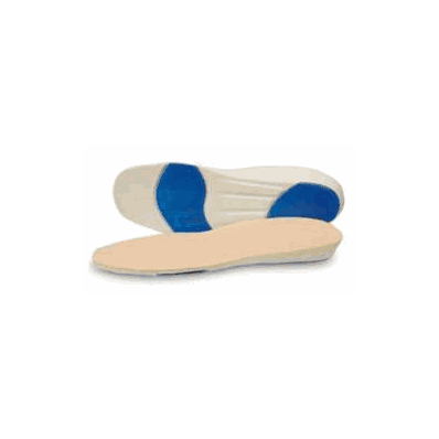 Insole, Orthotic Anti-shox W/Gel Men Sz8 - -