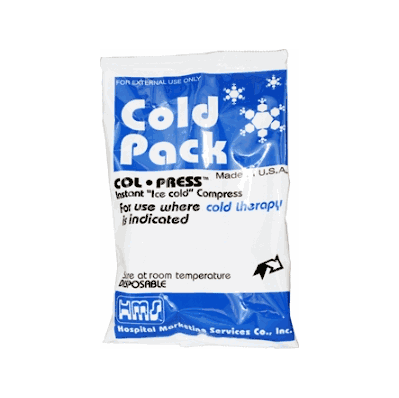 Instant Cold Pack, 6" x 9" Col-Press