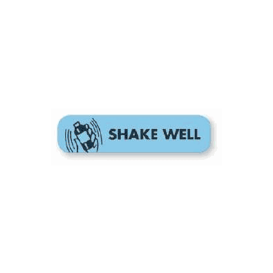 Instruction Label Medication Label Shake Well