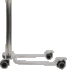 Pedigo #P-1069-SS Mayo Instrument Stand, <b>Height 36"-62", 21.25", Manual Foot Operated Control Button</b>, U-Shaped Base with Three 2" Casters, Double Post, Stainless Steel, sold as Each<br> <br><br><font color="red"><b>BACK TO THE PRODUCT TABLE, <a href="https://www.aaawholesalecompany.com/instruments-instrument-trays-pedigo-instrument-tray.html">CLICK HERE</a></b></font>