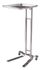 Pedigo #P-1066-SS Mayo Instrument Stand, 36" - 62" U-Shaped Base, with Two 2" Casters, 16.25" x 21.25" Foot Pedal, Tray, Double Post, sold as Each<br> <br><br><font color="red"><b>BACK TO THE PRODUCT TABLE, <a href="https://www.aaawholesalecompany.com/instruments-instrument-trays-pedigo-instrument-tray.html">CLICK HERE</a></b></font>