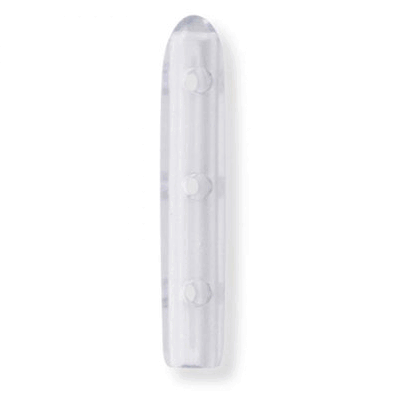 Instrument Tip Caps, Round with vents, Clear,