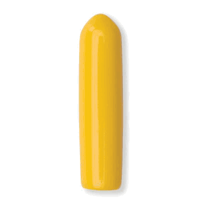 Instrument Tip Caps, Round, Yellow, .187" x 1