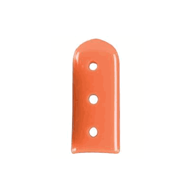 Instrument Tip Guard, 1/16" X 3/8" X 1", Size 7 Orange Tint