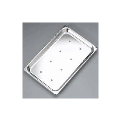 Instrument Tray Perforated Tray Mayo 3/4 X 12