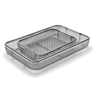 Instrument Trays & Covers, Mesh Tray w/Drop H