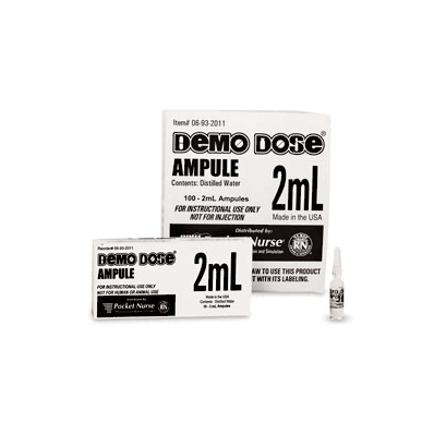 Insulin, Demo Dose , Clear Ampule with 2 mL