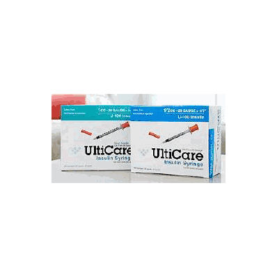 Insulin Syringe Ulticare 1 Ml 30 Gauge 5/16