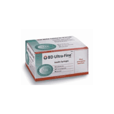 Insulin Syringe With Needle Ultra-fine 1 mL
