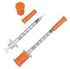 Insulin Syringe with Needle, 1/2" x 29 Gauge, 0.3 mL (500/Cs) by Comfort Point Brand, Exel International 26018