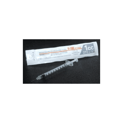 Insulin Syringe With Needle Medi-pak Perform