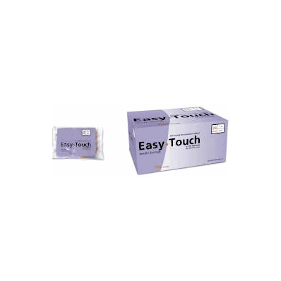 Insulin Syringe with Needle, 1 mL 28 ga 1/2"