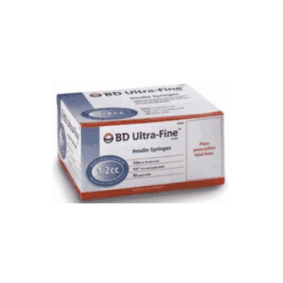 Insulin Syringe With Needle Ultra-fine 0.5 M