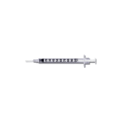 Insulin Syringe With Needle Ultra-Fine III, 0.50 mL