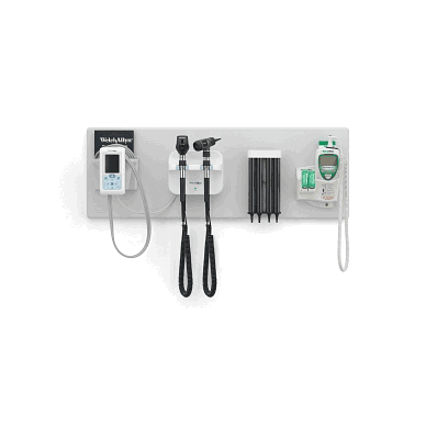 Integrated Diagnostic Wall System with Digital Blood Pressure Device #77791-2MPXPROBP