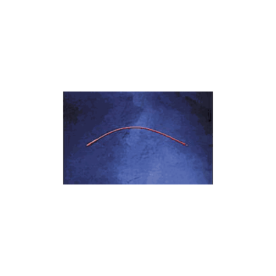 Intermittent Catheter Round Tip Red Rubber 8
