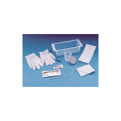 Intermittent Catheter Tray Urethral 14 Fr. Wi