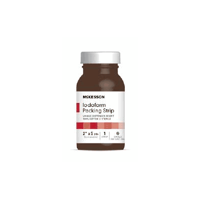 Iodoform Packing Mckesson Cotton 2 Inch X 5 Y