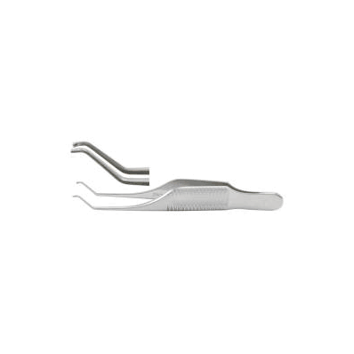 Iris Forceps Gill-hess Tweezer Type Curved 2-