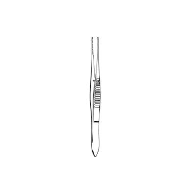 Iris Forceps Tweezer Type Straight 4 Inch - F