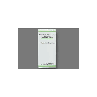 Iron Supplement 324 Mg Tablet 100 Per Box - F