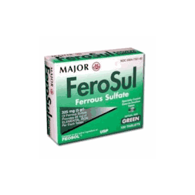 Iron Supplement 5 Gm Tablet 100 Per Bottle -