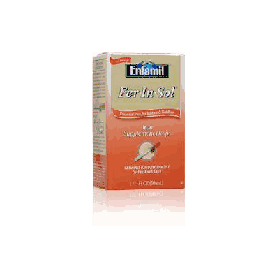 Iron Supplement Fer-in-sol 5 Mg / 0.6 Ml Dro